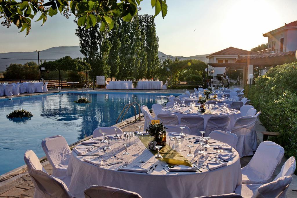 Hotel Pela Skala Kallonis Bagian luar foto
