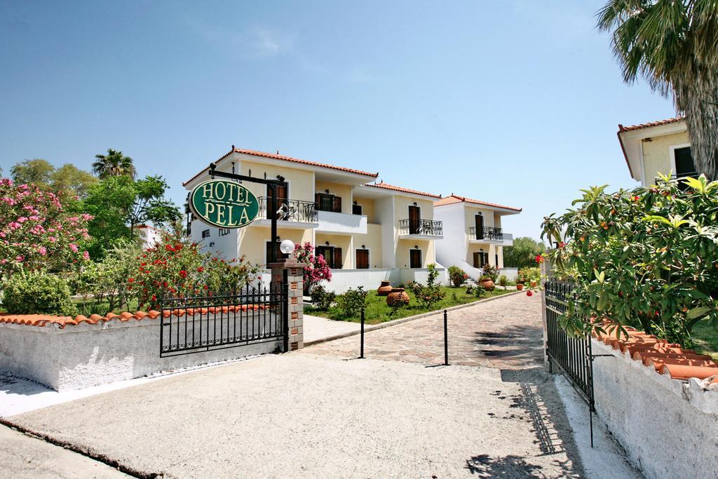 Hotel Pela Skala Kallonis Bagian luar foto